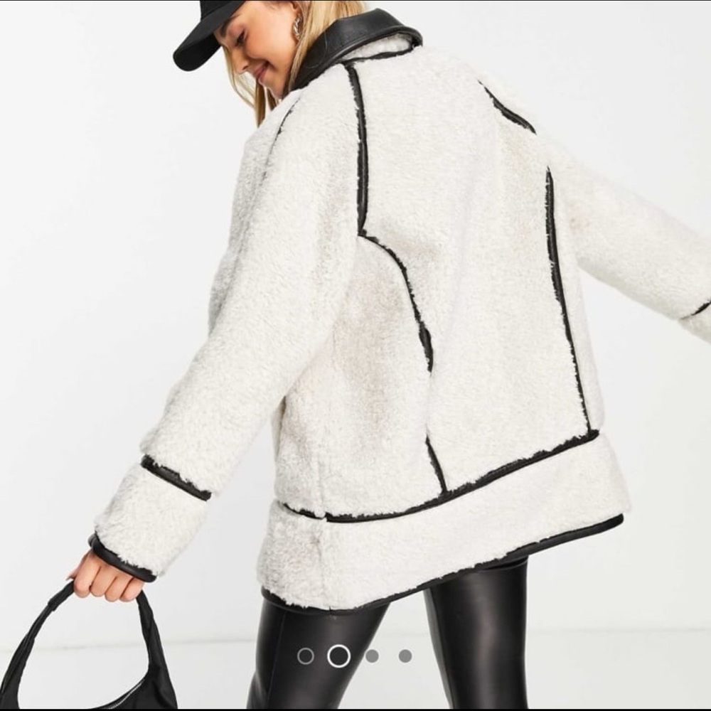 ASOS Sherpa Jacket - Picture 2 of 8